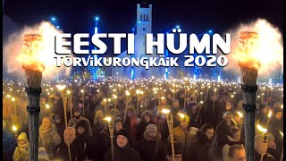 Tõrvikurongkäik 2020 – Eesti hümn