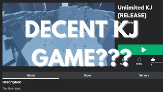 Decent KJ Game?? | Roblox