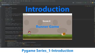 Introduction Runner Game | Runner game | Jumping Game -  part 1