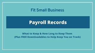 Payroll Records