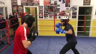 Tin sparring boxing December 9th 2018