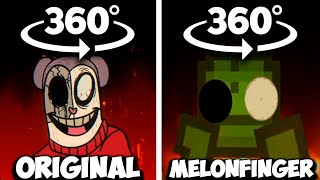 360º VR Fnf Twiddlefinger Original vs Melonfinger