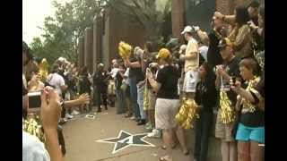 Vanderbilt Football Pre-game Player Star Walk--SEC