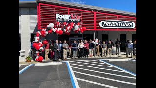 Four Star Freightliner cuts ribbon on renovated facility