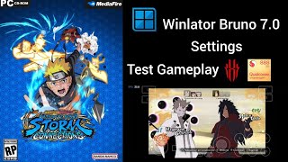 Winlator Bruno 7.0 Gameplay Naruto x boruto Storm Connections Test Red Magic 6 Pro SD888