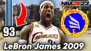 [Türkce] 2009 LEBRON JAMES BIR BASKAYDI 👑 BEST BUILD + BADGES + CORE PATTERN ANLATIM !