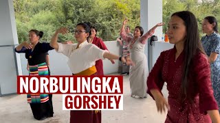 Norbulingka Gorshey || Lhakar Sang || Tibetan Circle Dance || Tibetan Vlogger ||