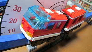 Lego Monorail mini-Airport Shuttle gradability test 2