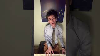 Crazy by Gnarls Barkley. A very appropriate song for me.  #piano #cover  #singing #gnarlsbarkley