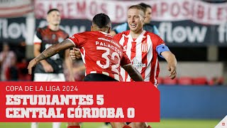 Estudiantes 5-0 Central Córdoba | Copa de la Liga 2024 - Fecha 13