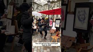 Parisian street artists surprised me! #paris #parisvlog #travelvlog #vlog #france #travel