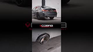 BMW 330e (G20) Dual Exit Non-Valved Venom Rear Box Delete Performance Exhaust by Cobra Sport UK