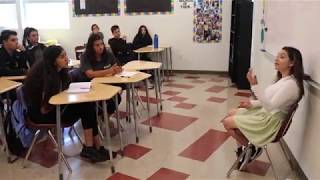 Letty Talks To High School Students About Nipsey Hussle & More