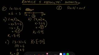 07 - Rovnice s absolutní hodnotou