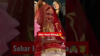 Sehar Hayat Nikka  MashAllah \\Allah Naseeb Acha kare #seharhayat #viral #viralshorts