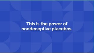 Placebos Reduce Stress, Anxiety, Depression -- Even When People Know They Are Placebos