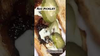 The BEST BBQ Beef Sandwich Recipe:   #foodie #food #shorts #bbq #foodshorts #short #bbqbeef