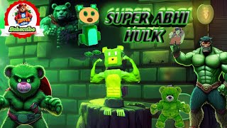 Super Bear 🐻 Adventure: Hulk Meets Turtle 🐢 Power || Hulk VS turtle 😱 || #Hulk #superbearadventure