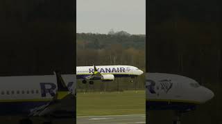 🛬 Ryanair Boeing 737 MAX 8-200 9H-VVE landing at Cologne-Bonn Airport (CGN) #planespotting