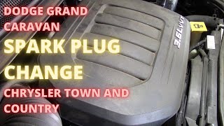 SPARK PLUG change| Dodge Grand Caravan | Chrysler Town and Country