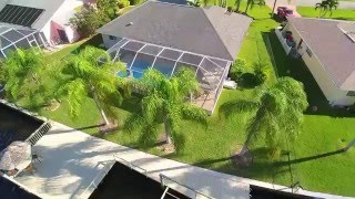 Cape Coral Vacation Rental   Pool Home on Gulf Access Canal With Large Dock  Boat Lift  1080p