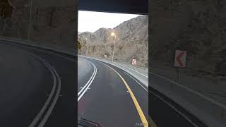 The risky hill road on the way to abha from mahail got a scary experience.