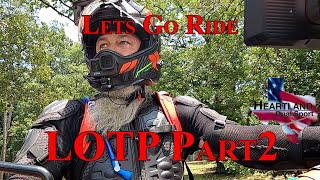 Lets Go Ride, KLR 650 Lake O The Pines Part 2