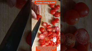 Tomato Cutting ASMR || Cutting skills || ASMR sounds || #shorts || Tomato Pickle making || Tomatoes🍅