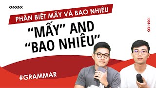 How to use "mấy" and "bao nhiêu" in Vietnamese | Learn Southern Vietnamese With SVFF