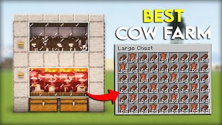 Easiest Cow Farm Minecraft Bedrock 1.20