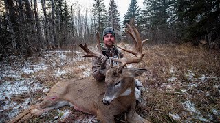 Giant Alberta Bush Whitetail - Ancient Old Non-Typical Buck