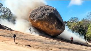 100 Massive Rockfalls Caught on Camera !