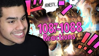 One Piece Chapters 1087 & 1088 Reactions!