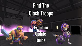 Find The Clash Troops Evolution Update Guide [14]