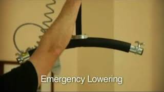 Handicare Ceiling Lifts: Emergency Stop & Lowering