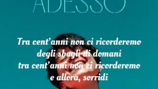 Amami adesso-Giordana Angi lyrics(testo)