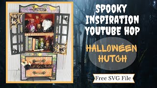 Spooky Inspiration YouTube Hop - Halloween Hutch - ASC Craft Supplies DT Project