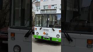 ЛиАЗ - Прививка! Автобус ЛиАЗ-5256, Ленинский проспект, г. СПб, 26.04.2024г.