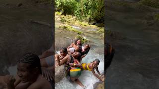 REACH FALLS RIVER TRIP IN PORTLAND JAMAICA #viralvideo #jamaica