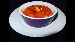 Spicy Tomato Sauce In English