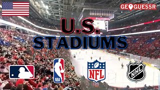 Geoguessr - US Stadiums 1