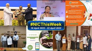 NICThisWeek (18 April 2022 - 22 April 2022)