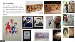 Pictures in Wood - Slide show #fretwork #scrollsaw #woodart #portrait #dog