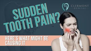 Sudden Tooth Pain? Here’s What Might Be Causing It #ToothPainRelief #DentalHealth #OralHygiene