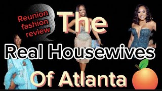 Housewives of Atlanta reunion. Fashion review! Peach or Tomato??