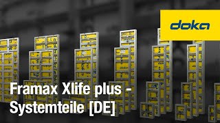 Rahmenschalung Framax Xlife plus - Systemteile [DE]