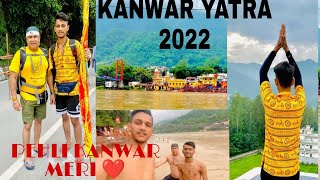 Kanwar Yatra 2022 | Har Har Mahadev ❤️‍🔥🙏📿 |  HARIDWAR