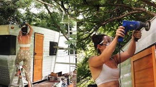 Resealing the J Rail on my Vintage Caravan to Prevent Leaks! (Ep.5)