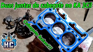 MONTAGEM MOTOR Ford KA 1.0 3 CYL com CABEÇOTE BAIXO menor que a altura mínima!