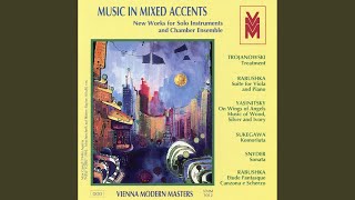 Canzona e Scherzo Capriccioso, Op. 4: I. Canzona